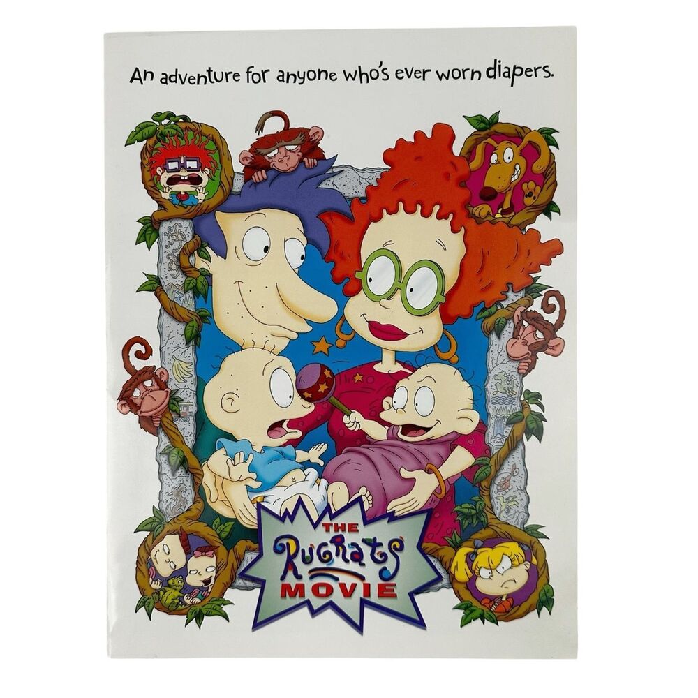 Vintage Nickelodeon Rugrats Movie 1998 Press Kit